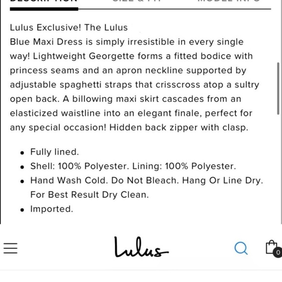 NEW Lulus women’s Mythical Kind of Love Slate Blue Maxi sleeveless Dress SMALL - Picture 11 of 12